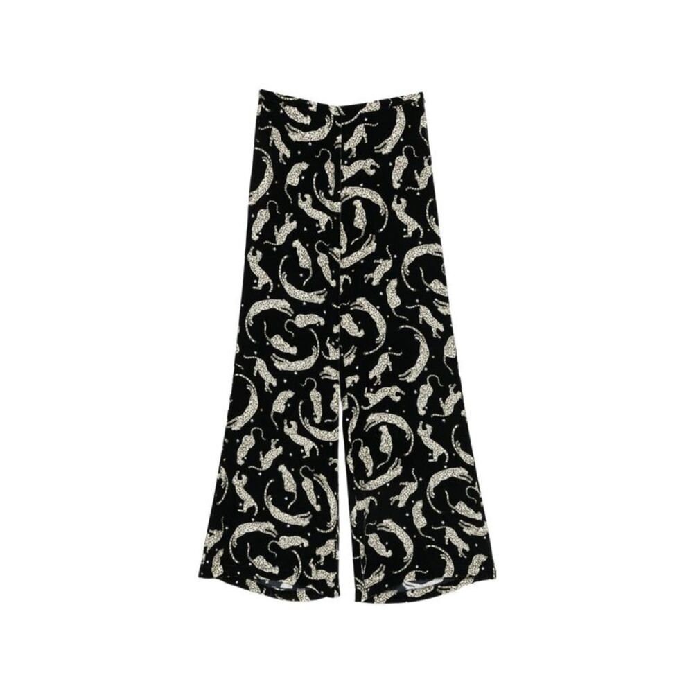 Forte Forte Women Pritned Velvet Trousers
